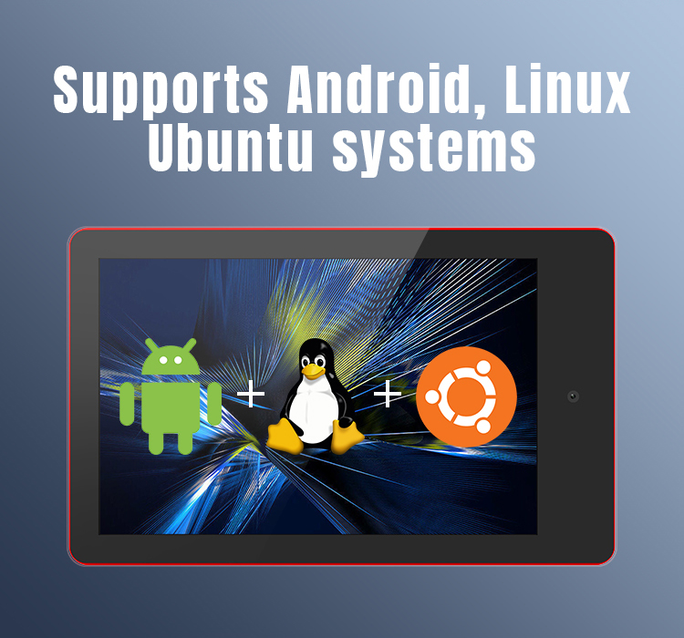 10.1 Inch Android Meeting Room Tablet with LED Light Bar Wall Mount