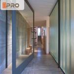 Outward Opening Entry Pivot Doors Thermal Insulated Aluminum Frame modern pivot