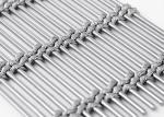 Flexible Cladding Facade Metal Architectural Mesh 7mm Thick Natural Colour