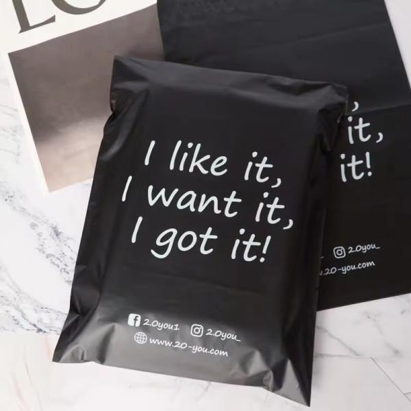 Self Adhesive Seal Closure Branded Mailer Bags For Clothes Packing