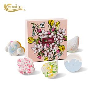 China Handcrafted 6.3 OZ Custom Bath Bombs Fizzy Colorful Salt Ball factory