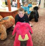 Hansel shopping mall kids token ride motorized unicorn ride unicorn scooters