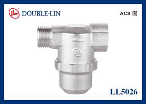 China Stainless Steel Filter Female X Male 1&quot; Brass T Strainer factory