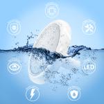 1.5 Inch 12V Fiberglass Pool Light Underwater Resin Filled Remote/Wifi Control