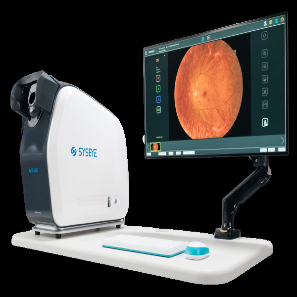 8μm Optical Resolution Wide Field Fundus Camera with 27-inch HD Color Monitor