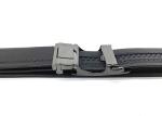 100% Genuine Leather Adjustable 3.5CM Mens Automatic Buckle Belt