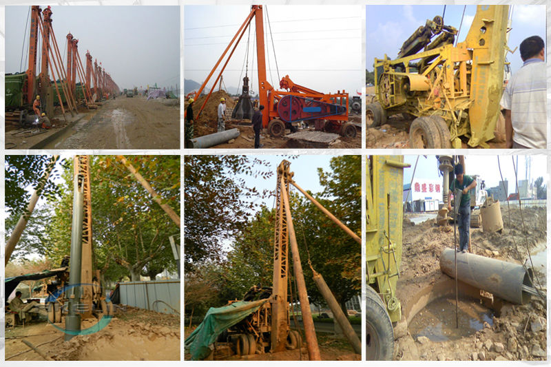 New percussive stype, AKL-300A deep water well drilling rigs