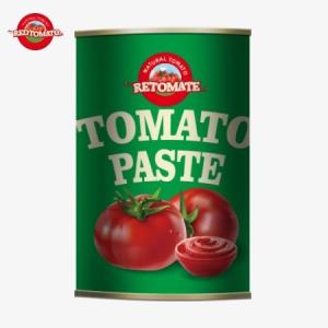 China Canned 425g Tomato Paste Conforms To Global Standards Established By ISO HACCP BRC And FDA Regulations factory