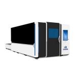 Cnc Double Table Metal Fiber Laser Cutting Machine With Prot 1000w