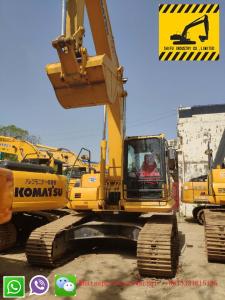 China 1.4m3 Big Bucket Crawler Excavator PC220-8 Used Crawler Excavator Second Hand Heavy Machinery Yellow Color factory