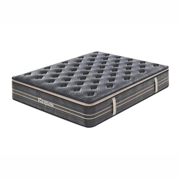 China Hotel Euro Top Pocket Spring Mattress Hybrid Memory Foam factory