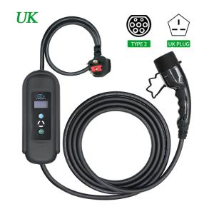 China Type1 J1772 Level 2 Car EV Charger Electric Car Plug For Home OCPP 1.6J factory