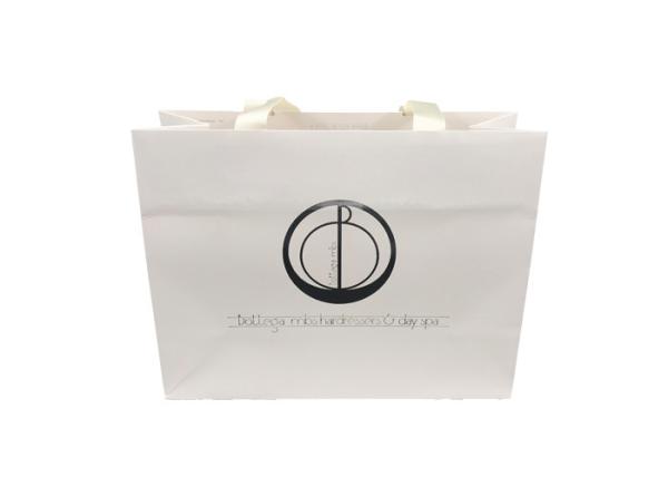 Collapsible Personalized Favor Bags Handling Printing Grosgrain Handle