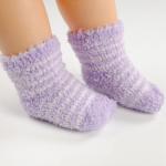 Custom logo, design Soft Cloth Baby Socks Winter Warm Unisex Newborn Infant Kids