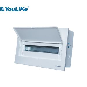 China 80A 400V Metal Distribution Box , Domestic Distribution Board Flush Mounting on sale