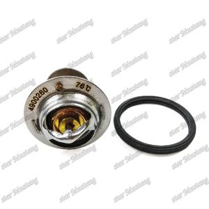 China Thermostat A2300 76℃ 4900260 Engine Part factory