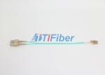 LC OM3 50/125um Duplex Fiber Optic Patch Cord Aqua Color Lc Sc Fiber Patch Cable