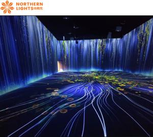 China Yoga Studio Wall Projection Floor Projection Interactive Virtual Reality Museum Show factory
