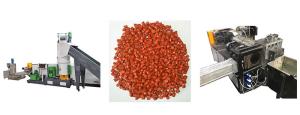 China HDPE LDPE Double Stage Plastic Granules Machine Flakes Film PP PE Plastic Pelletizing Machine factory