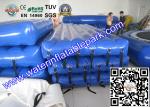 Beach Inflatable Water Park Play Mat / PVC Inflatable Floating Water Mattress