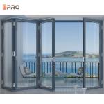 Interior Home Aluminium Bi Fold Garage Door ISO9001 Approved