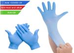 Anti Bacterial Disposable Nitrile Gloves Powder Free Professional Grade Food