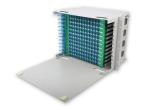 288 Core Fiber Optic Distribution Unit , Multimode 144 Port Fiber Patch Panel