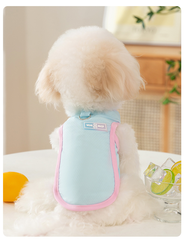 OEM Anti Allergy Pet Clothing , Antibacterial Fabric Dogs Wearing Clothes
