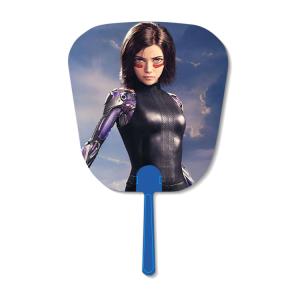 China 16x17cm Hand Fan 3D Lenticular Printing Service 3D Deep For Summer Season factory