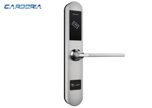 China Rfid Card Unlock Wireless Mortise Lock , Waterproof Smart Door Lock With Hidden Keyhole factory