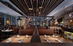 Wooden Leather Restaurant Booth Style Dining Set Furniture Customized Design