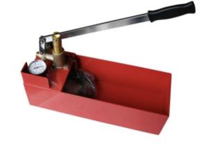 China Pipe Test Pressure Test Pump Hand Operated With 30ML Flov Volume factory
