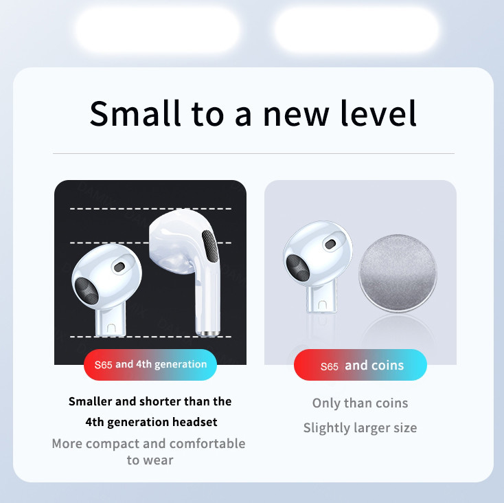 13mm Audio Driver Bluetooth Earphone BLE 5.1 ABS For Game