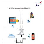 Base station fiberglass 2.4g grey wifi omni antenna wifi signal coverage outdoor