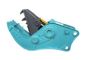 China Single Cylinder Rotating Excavator Hydraulic Shear For Logs Excavator factory