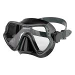 Liquid Silicone Face Snorkel Mask Scuba Dive Goggles Tempered Glass For Swimming