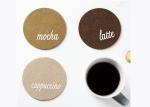 43 Colors Stylish Design Cup Mat Coaster With Screen Printing Logo