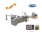 100-1300sandwiches/Min Ice Cream Biscuit Sandwiching Machine With Packing
