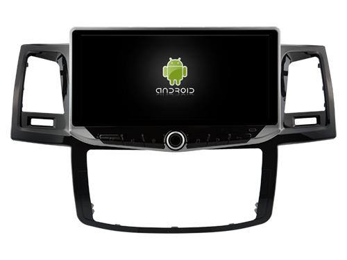 10.88" Screen with Mobile Holder For Toyota Fortuner 1 AN50 AN60 HILUX Revo Vigo