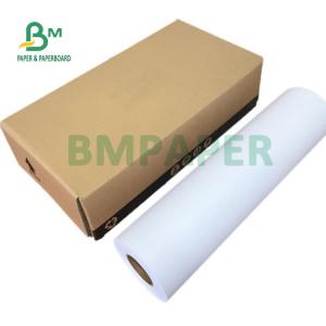China Wide Format 80gsm Plotter Paper Roll 18'' 24'' X 500ft 3'' Core on sale