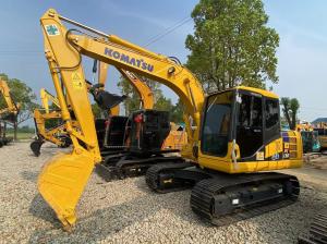 China Komatsu PC130 Hydraulic Crawler Excavator Second Hand Digger 13T 0.54m3 Bucket factory