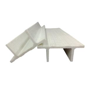 China Fiberglass FRP Structural Profiles Pultruded Processing FRP Beam For Building Structural factory