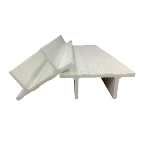 Fiberglass FRP Structural Profiles Pultruded Processing FRP Beam For Building