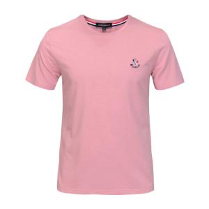 China Men's Slim Fit Polo Shirt Short Sleeve , Custom Embroidered T Shirts Anti - Pilling factory