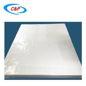 China Sterile Utility Disposable Surgical Drape U Impervious Split Drape PE Transparent factory