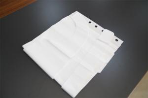 China Plastic Polythene Disposable Medical Apron LDPE/HDPE Black Flat pack Aprons on roll Smooth Embossed Yellow Pink factory