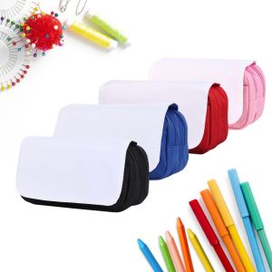 Double Layer Sublimation Pencil Case Blank DIY Custom Polyester Sublimation