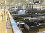1506kg Seafood Production Line Stainless Steel Custom Workbench Fish And Shrimp