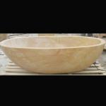 Home deocration pink marble bathtub with polish surface for bathroom,china