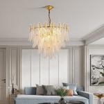 E14 Modern Glass Pendant Light Apartment Art Nordic Wedding Hotel